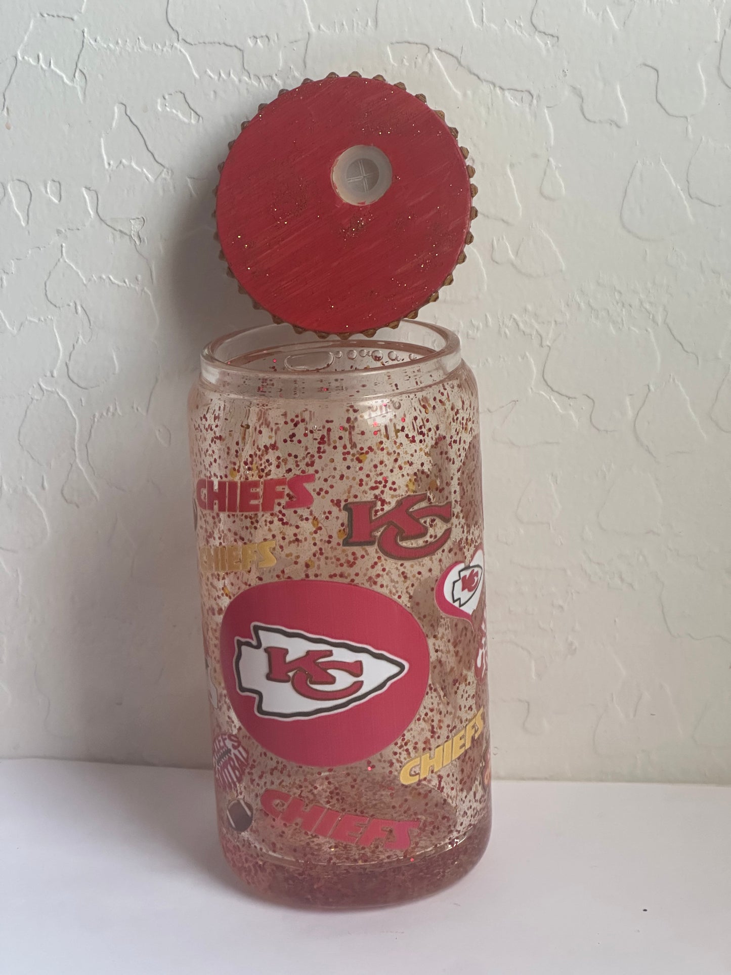 Kansas City Chiefs Glass Cup