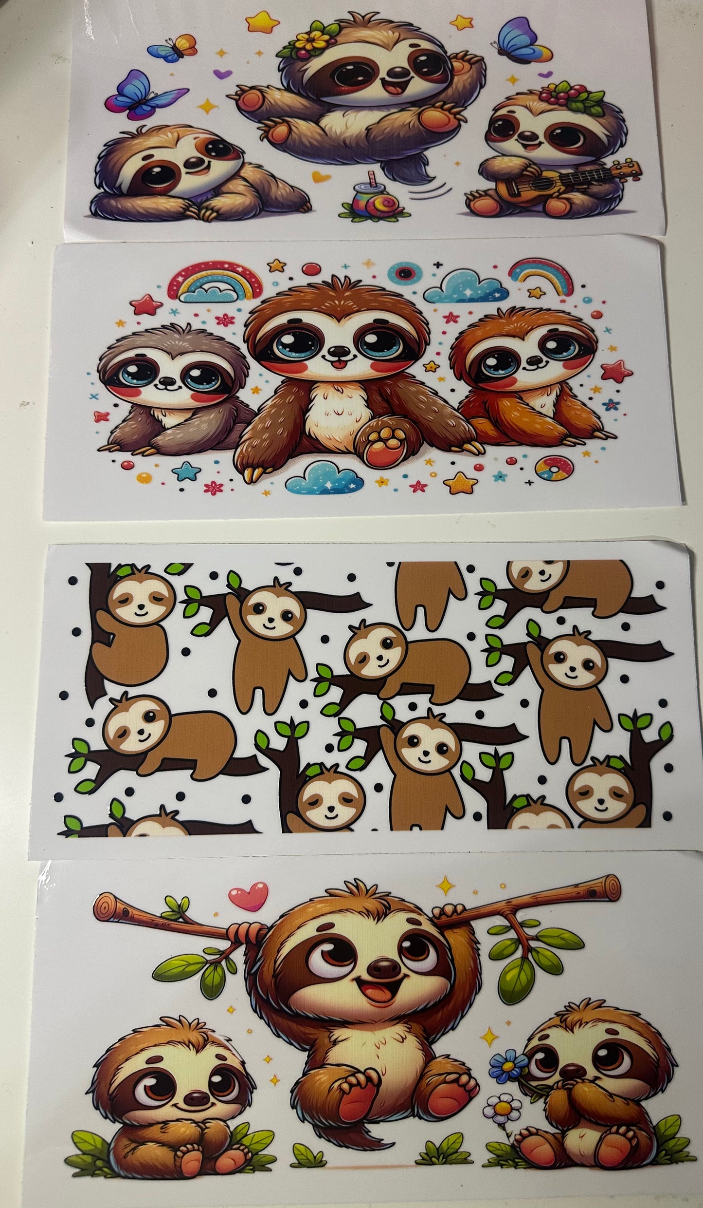 Various Sloth Wraps