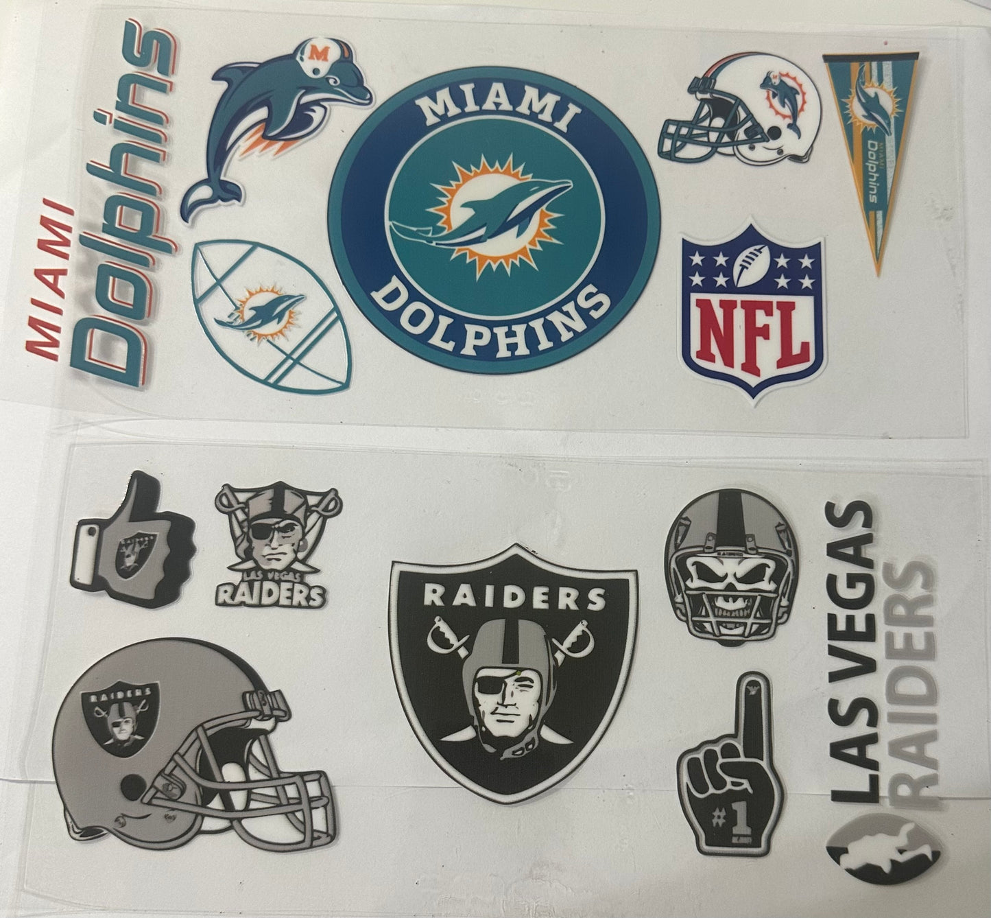NFL (Miami Dolphins & Raiders)