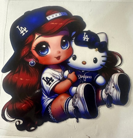 Hello Kitty LA Dodgers