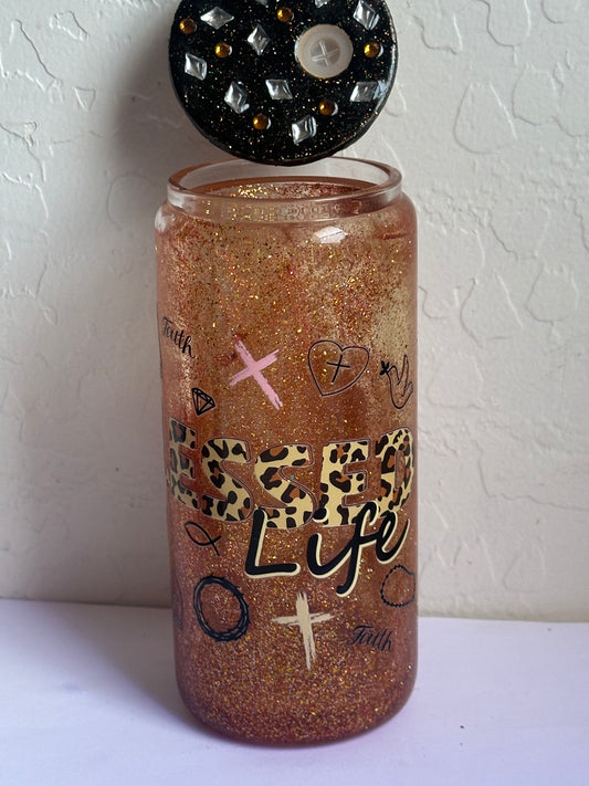 Blessed Lyfe Glass Cup