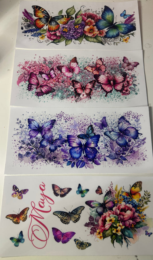 Butterfly Cup Wraps