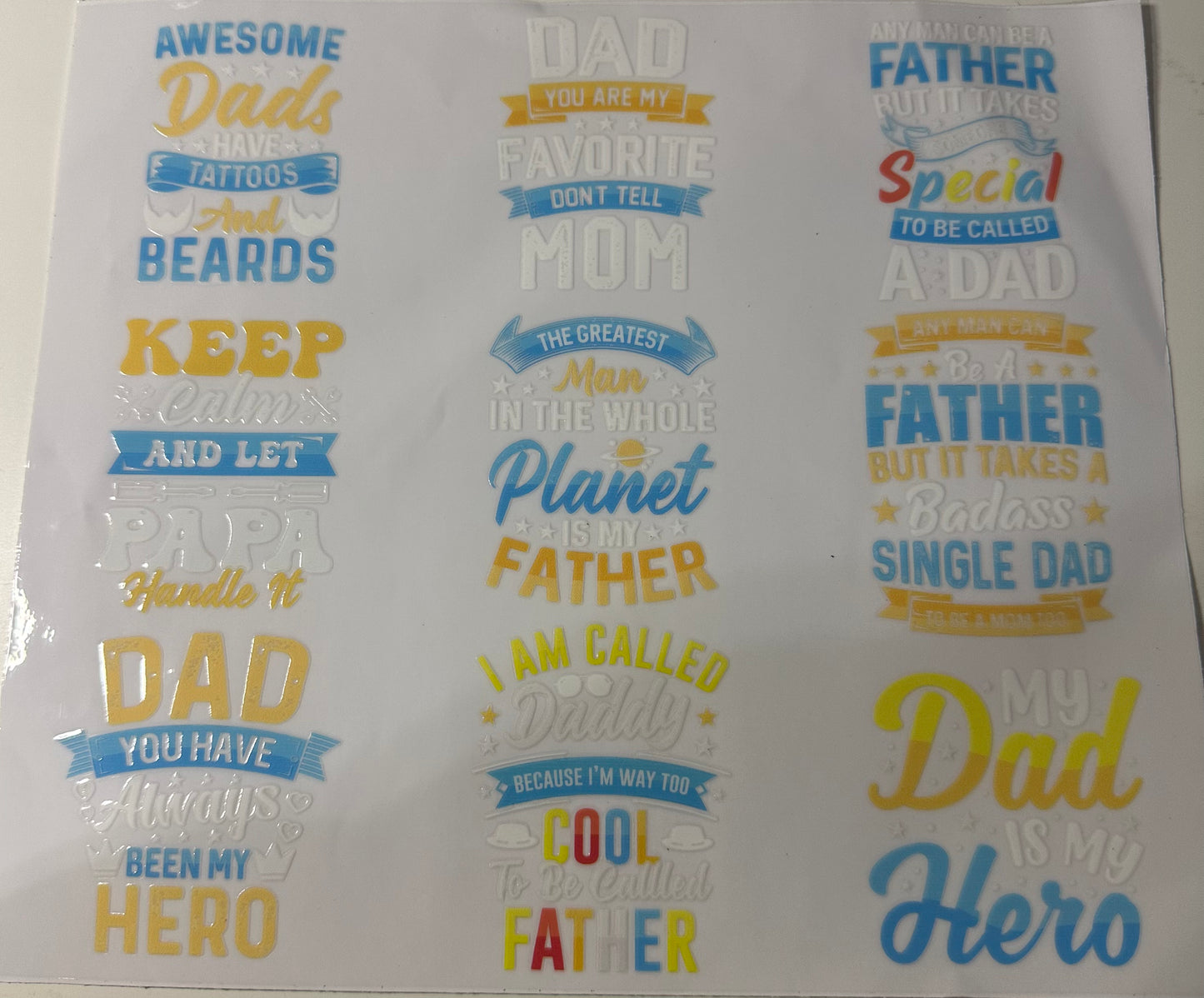 Father's Day Wraps